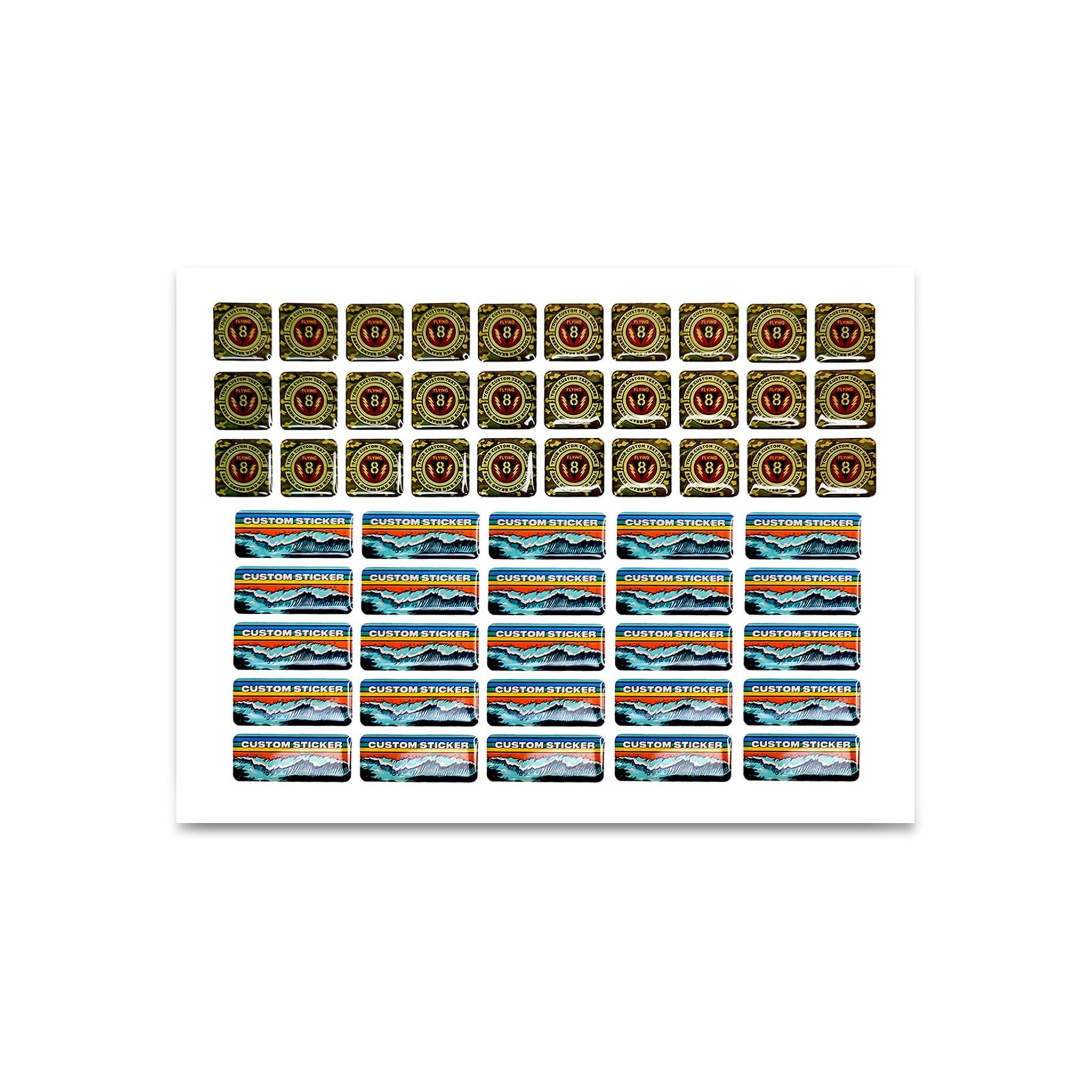 Custom Epoxy Stickers - Image 2
