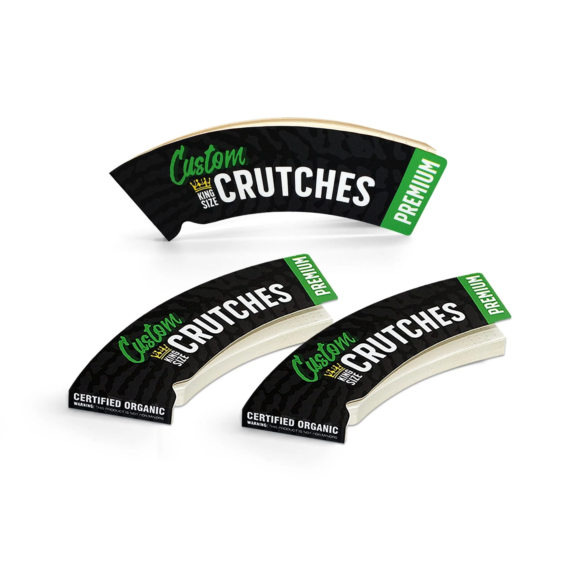 Custom Flat Cone Shape Crutch Tips