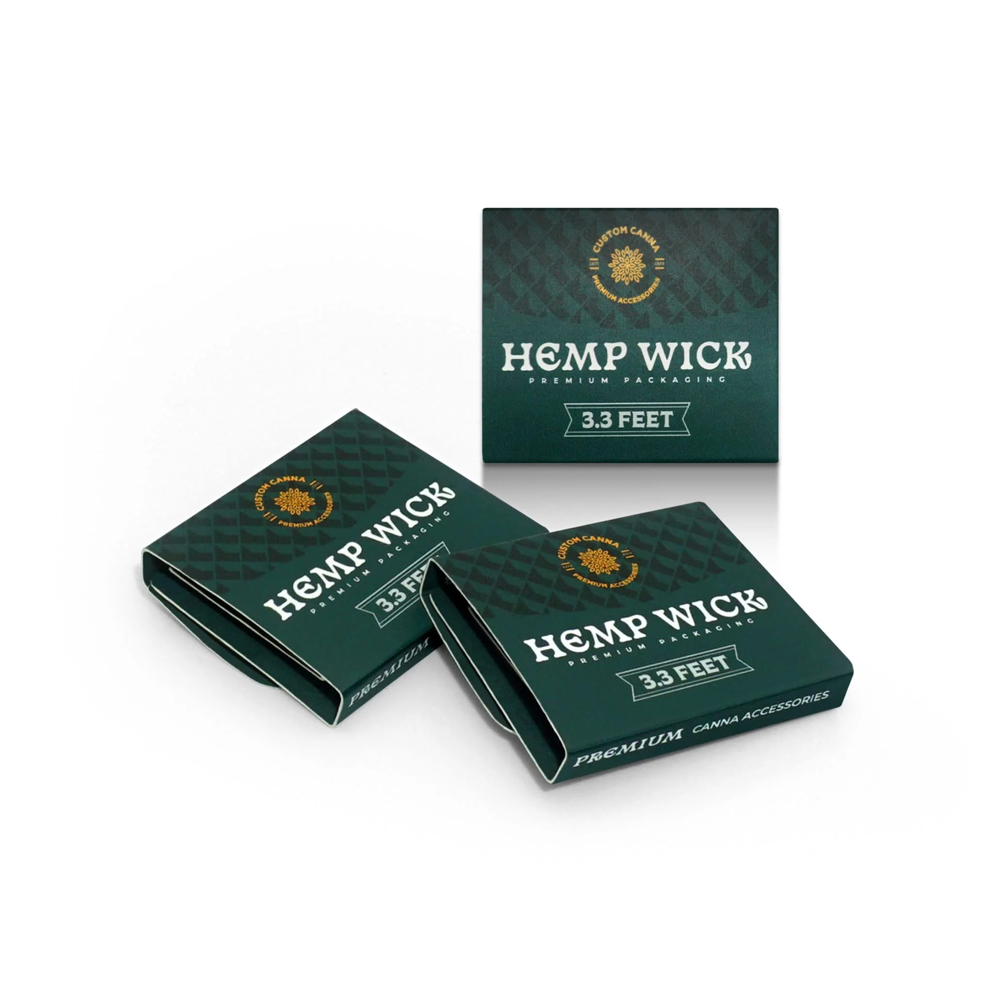 Custom Organic Natural Beeswax Wick In Flip Top Matchbox Packaging - Image 2