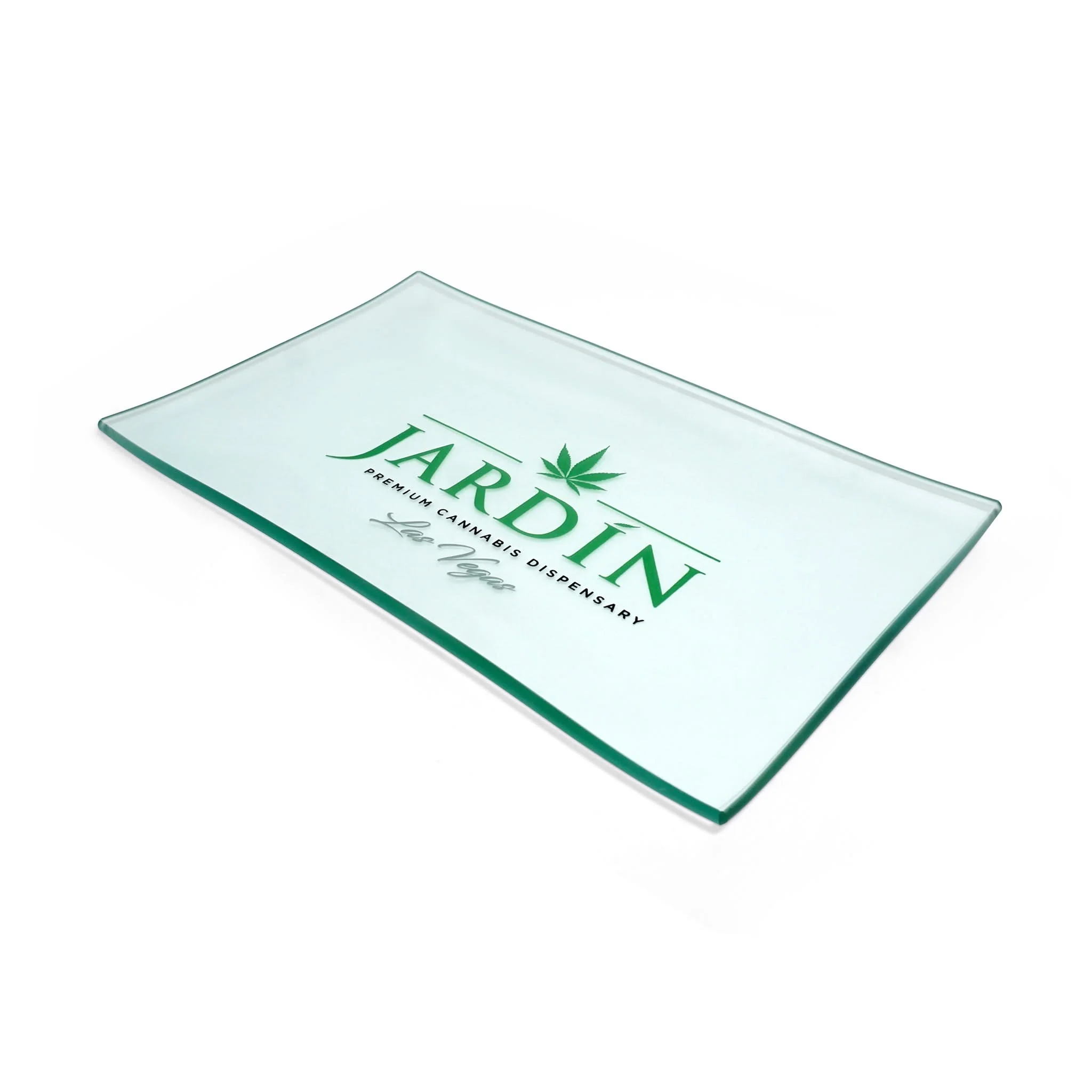 Custom Glass Rolling Tray Logo UV Printing - Image 2