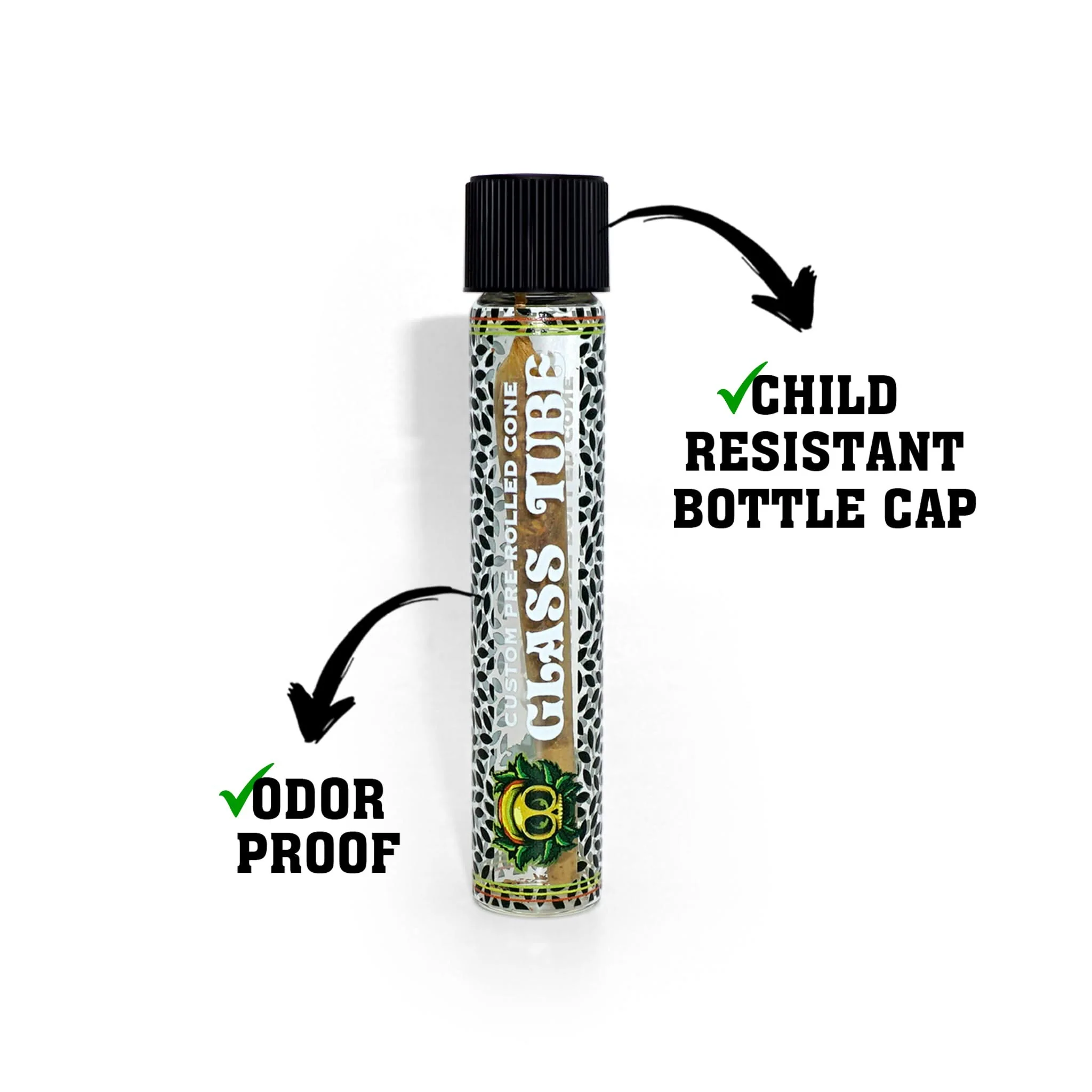 Custom Pre Rolled Cone Glass Tube - Image 2